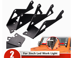 Led Pod/Fog Light Brackets - ZJ-306