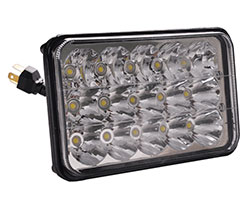 4x6 LED Headlight - 4x6 Suqare 45W