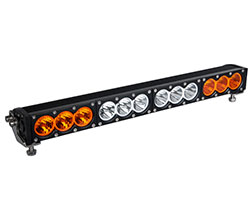 Amber & White LED Light Bar - JT-2300-120W